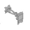 Tube Mount System Type E, for top screen mounting column (150 mm).