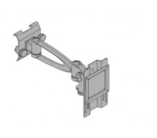 Tube Mount System Type F, for top screen mounting column (200 mm).
