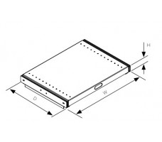 CPU shelf for D 1050 mm.