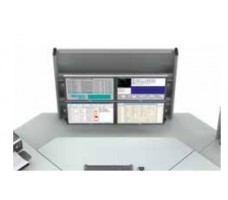 Perforated rear panel 45° (D-1050,H-350).