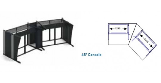 Sample Configurations– Type-45° D-1200 (lowered).