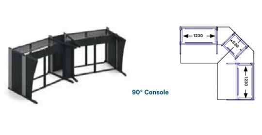 Sample Configurations– Type-90° D-1050 (lowered).