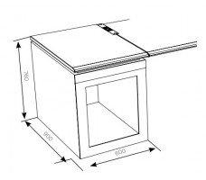 Knürr Elicon® 19” Container,left.
