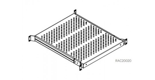 19“ Shelf, Fixed, Heavy Duty.