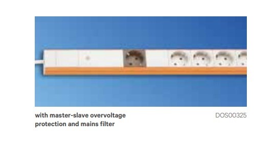 Knürr DI-STRIP® Combi (D Schuko– 5, L - 533).