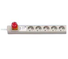Knürr DI-STRIP® Protector Emergency Stop  (D Schuko– 6, L - 483).