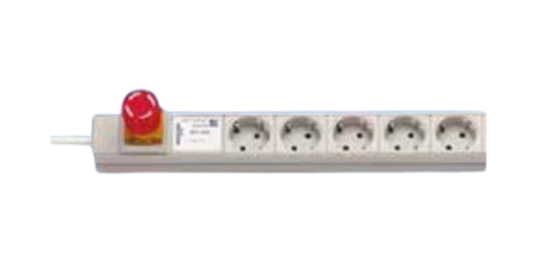 Knürr DI-STRIP® Protector Emergency Stop  (D Schuko– 6, L - 483).