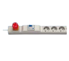 Knürr DI-STRIP® Protector Emergency Stop FI /LS  (D Schuko– 8, L - 683).