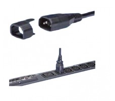 SafetyLock™ Connection Cable IEC C13 EU (L-0.5 m). SafetyLock™ Connection Cable IEC C13 EU (L-0.5 m).