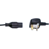 Mains Cable for Euro Socket Strip 2.0 m (For British Standard).