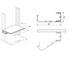 Knürr Elicon® Working Level(W1200,H1000). Knürr Elicon® Working Level(W1200,H1000).