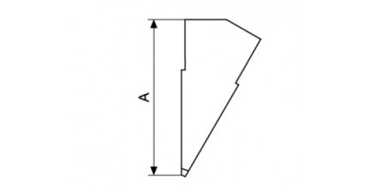 Knürr Elicon® System Components, Corners (Model-45°, A900).