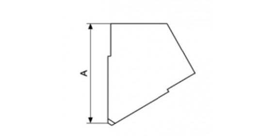 Knürr Elicon® System Components, Corners (Model-60°, A800).