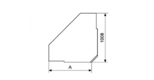 Knürr Elicon® System Components, Corners (Model-90°, angled, A700).