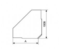 Knürr Elicon® System Components, Corners (Model-90°, angled, A1000).