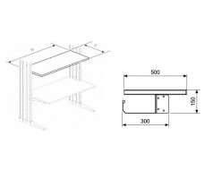 Knürr Elicon® Superstructure Level System (W1200,D500).
