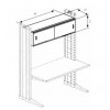 Knürr Elicon® Suspension Cabinet (H400,W752).