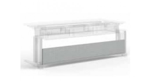 Knürr Elicon® VC Rear Panels Leg area- straight (W- 1800, H- 300).