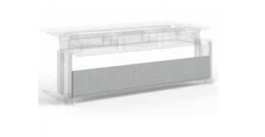 Knürr Elicon® VC Rear Panels Leg area - 45° corner (H-300)