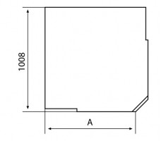 Knürr Elicon® 90° Wall Corner, ESD (A900).