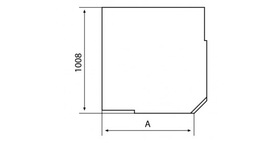 Knürr Elicon® 90° Wall Corner, ESD (A900).