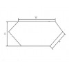 Superstructure Level,90° wall Corner, ESD(W-824,H400,D495).