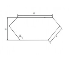 Superstructure Level,90° wall Corner, ESD(W-907,H500,D595).