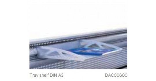 Tray shelf DIN A3 for Multi-Functional Rails.