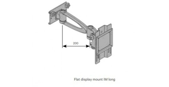 Flat display mount (IM long).