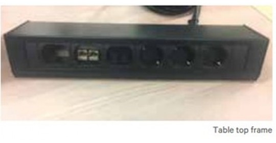 Knürr-Dicon table top (6x table top frame).