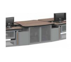 Knürr Ergocon® Link-up container 2 module 20° convex. Knürr Ergocon® Link-up container 2 module 20° convex.