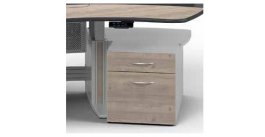 Knürr Ergocon® Office container - Pedestal Beech.