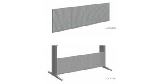 Knürr Elicon® VideoWall Perforated sheet panel W1000 H550.