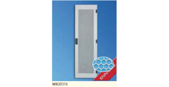 Door Rear Hexagonal For 41U W800 Server Cabinet RAL7021