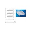 Shelf Fixed 1U W430 L500/d565/D800/500N - RAL7035