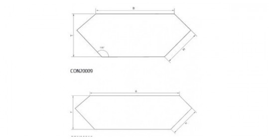 Elicon Corner Superstructure 90Deg Angled Wall D500