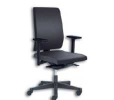 Chair Swivel Yeah W/Armrests Cloth Black