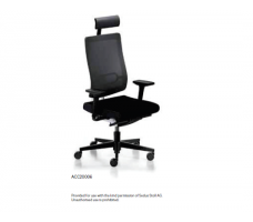 Control Room Chair Black Dot 24H