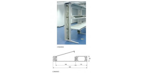 Knürr Elicon® - Connector Side Panels/Closing Side Panels