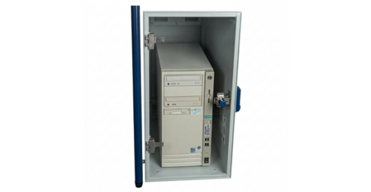 Secure Locking Computer Tower Under Desk Mount Bracket