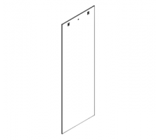 Heavy Duty 36U Server Rack Side Shield - Outer Enclosure Wall Heavy Duty 36U Server Rack Side Shield - Outer Enclosure Wall