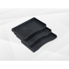 Inclined Plastic Shelves - Black