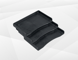 Inclined Plastic Shelves - Black