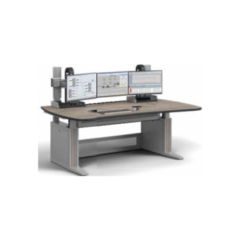 ERGOCON WorkStation _ Control Room Console _ Installation Module _ W1800 D1100 _ Curved