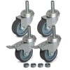 Castors 4pcs/set, M10 Single Point Fix, Freestanding -250Kg.