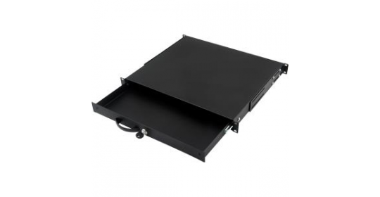 Keyboard 19" W/Drawer D400mm – Black. Keyboard 19" W/Drawer D400mm – Black.