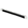 1U 19" Cable Management Panel One Sided Brush -Grey.