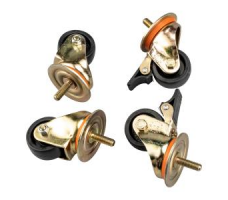 Castors 4pcs/set, M10 Single Point Fix, Just 1 Min Cabinet.