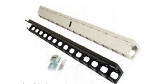 Cable Manager 32U Metal Vertical Left/Right- Black.