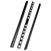 Cable Manager 47U Metal Vertical Left/Right -Black